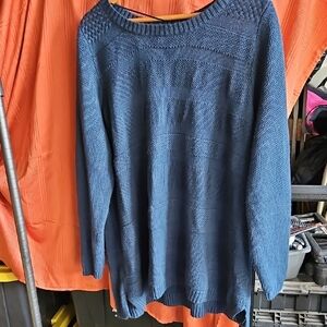 Croft & Barrow Charcoal Knit Top